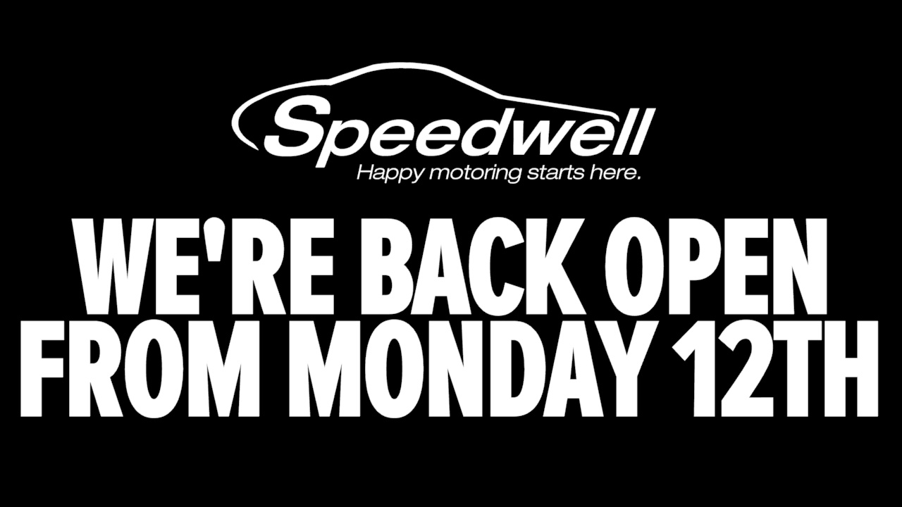 We're back open from Monday